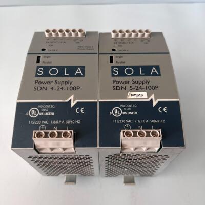 拆机 艾默生SOLA开关电源 SDN-4-24-100PS