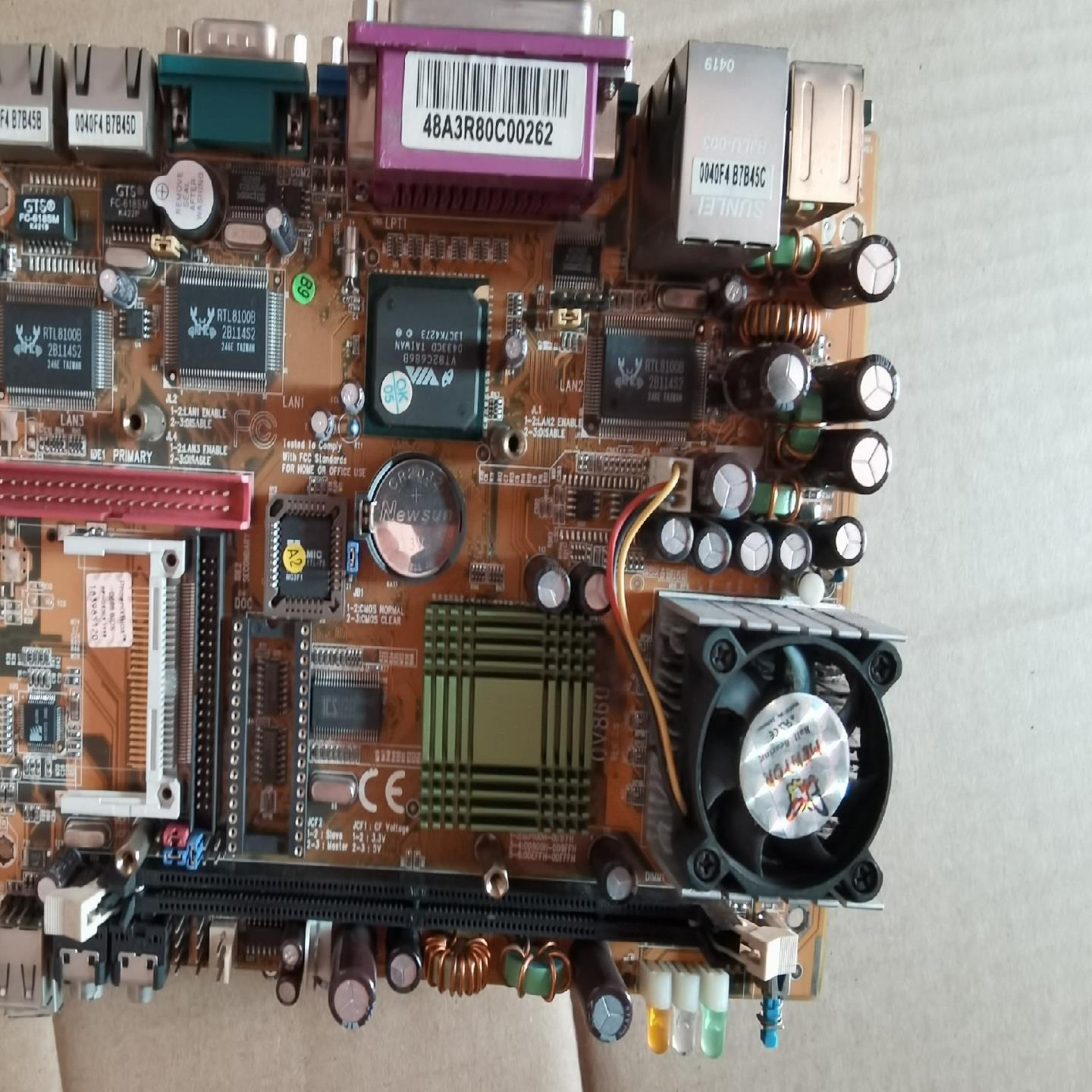 三网口工业设备主板  0V860A  OV869A工控主板