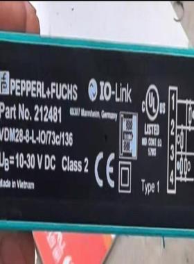 倍加福激光测距传感器VDM28-15-L1-IO/73C 实