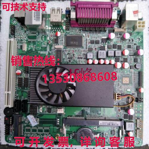 原装供应二手ITX-M4S-D5 L D525 DDR3 12V
