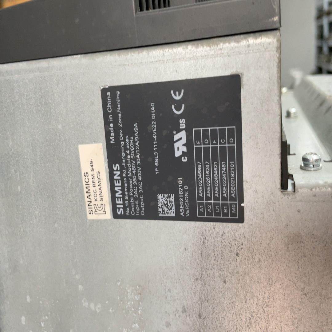 （设备配件）6SL3111-4VE22-0HA0   Combi西门子