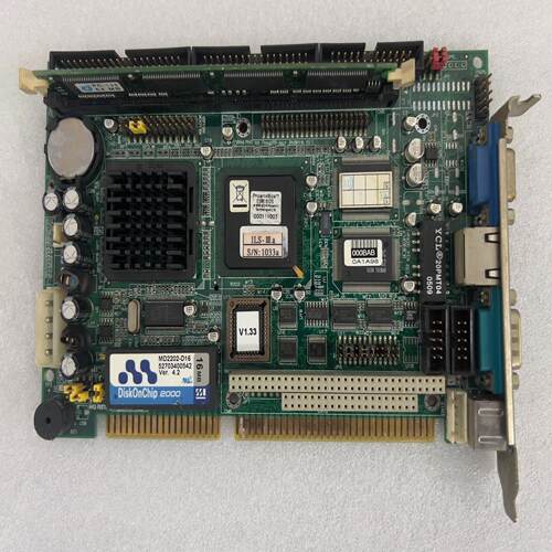 原装研华PCA-6753 REV.A2工控机主板，带MD22