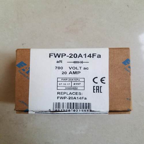 原装Bussmann 圆柱型熔断器 FWP-20A 14Fa