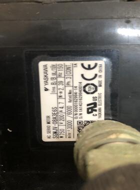 议~安川电机750W SGMJV-08A3E6S。