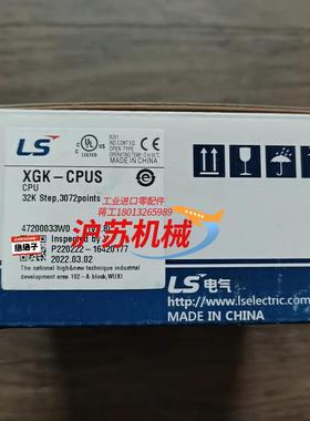 全新原装正品 LS产电 XGK-CPUS 模块需