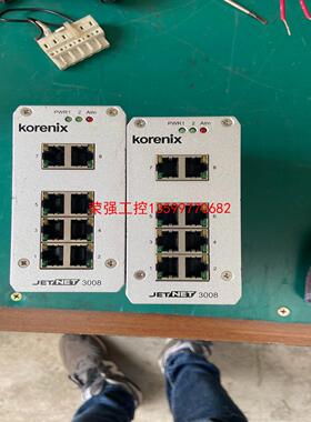 【荣强工控】Korenix科洛理思 交换机JetNet3008，拆机件，