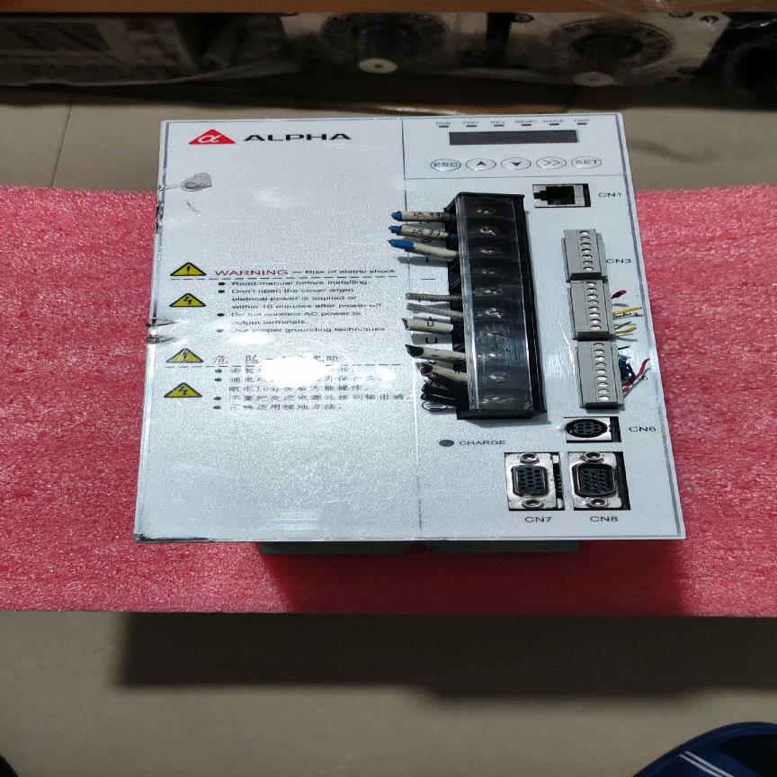 [德峰]拆机阿尔法伺服驱动器两台，型号AS600M-011T3E-S