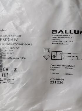 全新原装巴鲁夫BES004N BOS01CA BCS002A