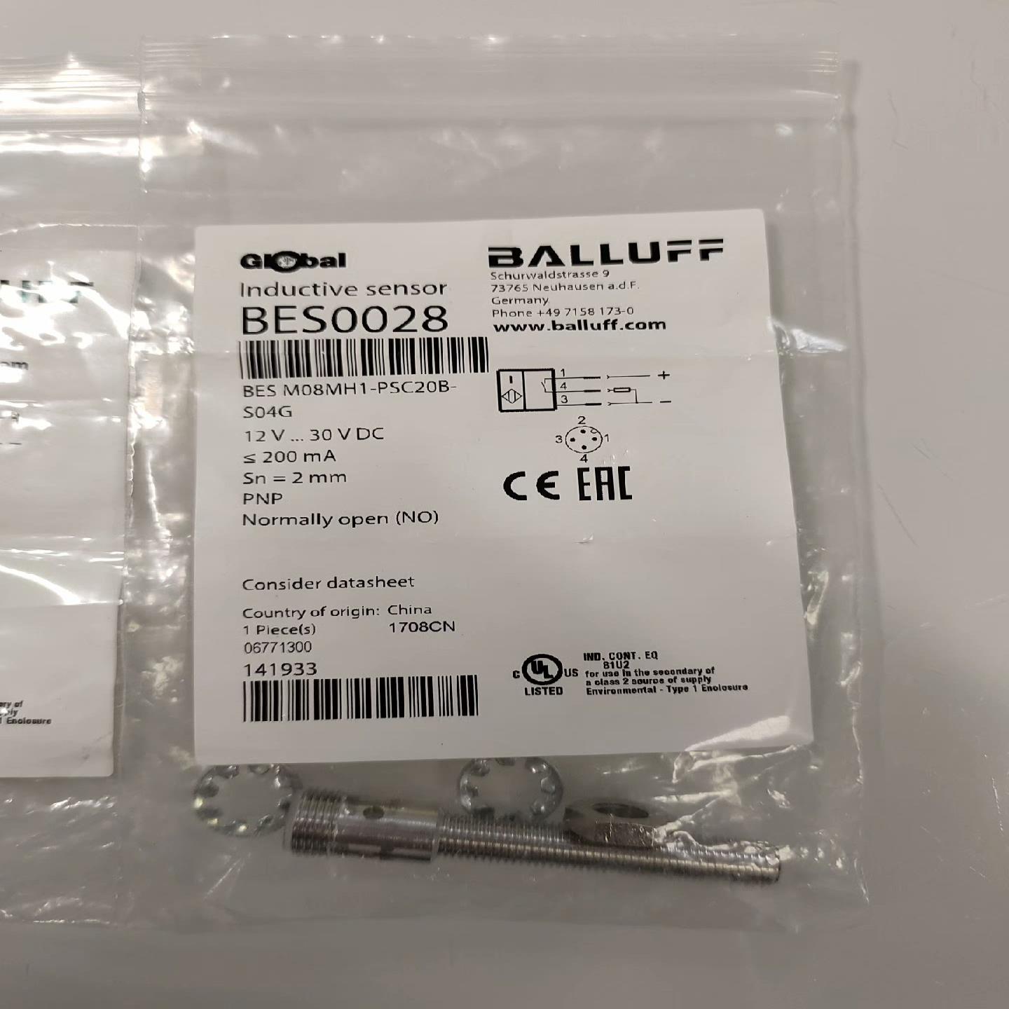 巴鲁夫 BALLUFF 传感器