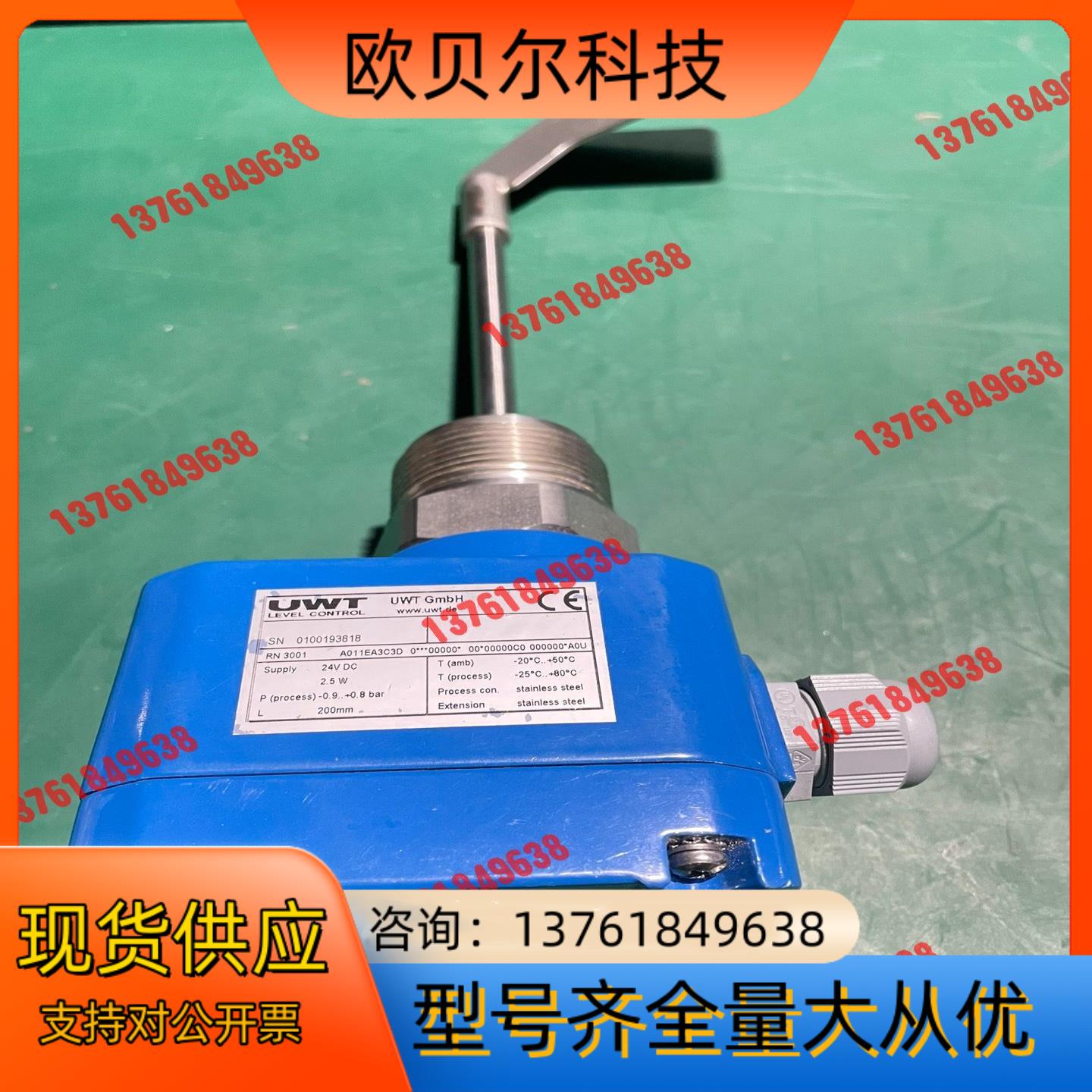 德国UWT阻旋式料位开关 RN3001 A011EA3C3D