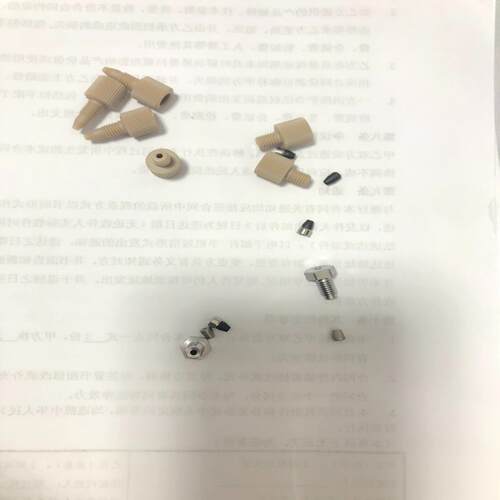 :接头，液相接头，peek头，金属接头卡箍，通用，全新进