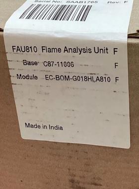 （设备配件）ABB火焰探测器FAU810 C10-12010新工厂密封
