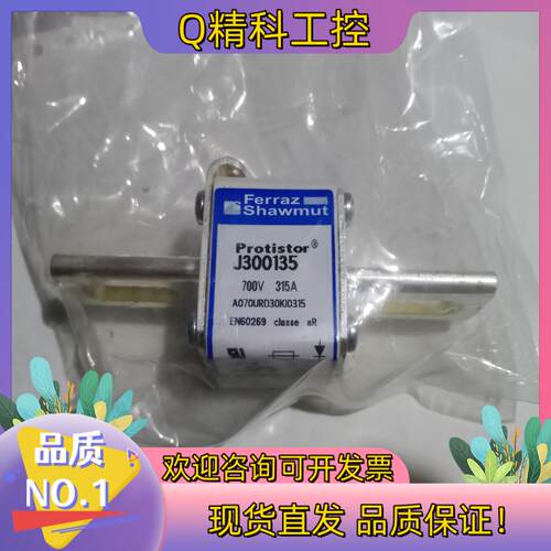 现货全新法国罗兰FERRAZ熔断器 700V315A J30