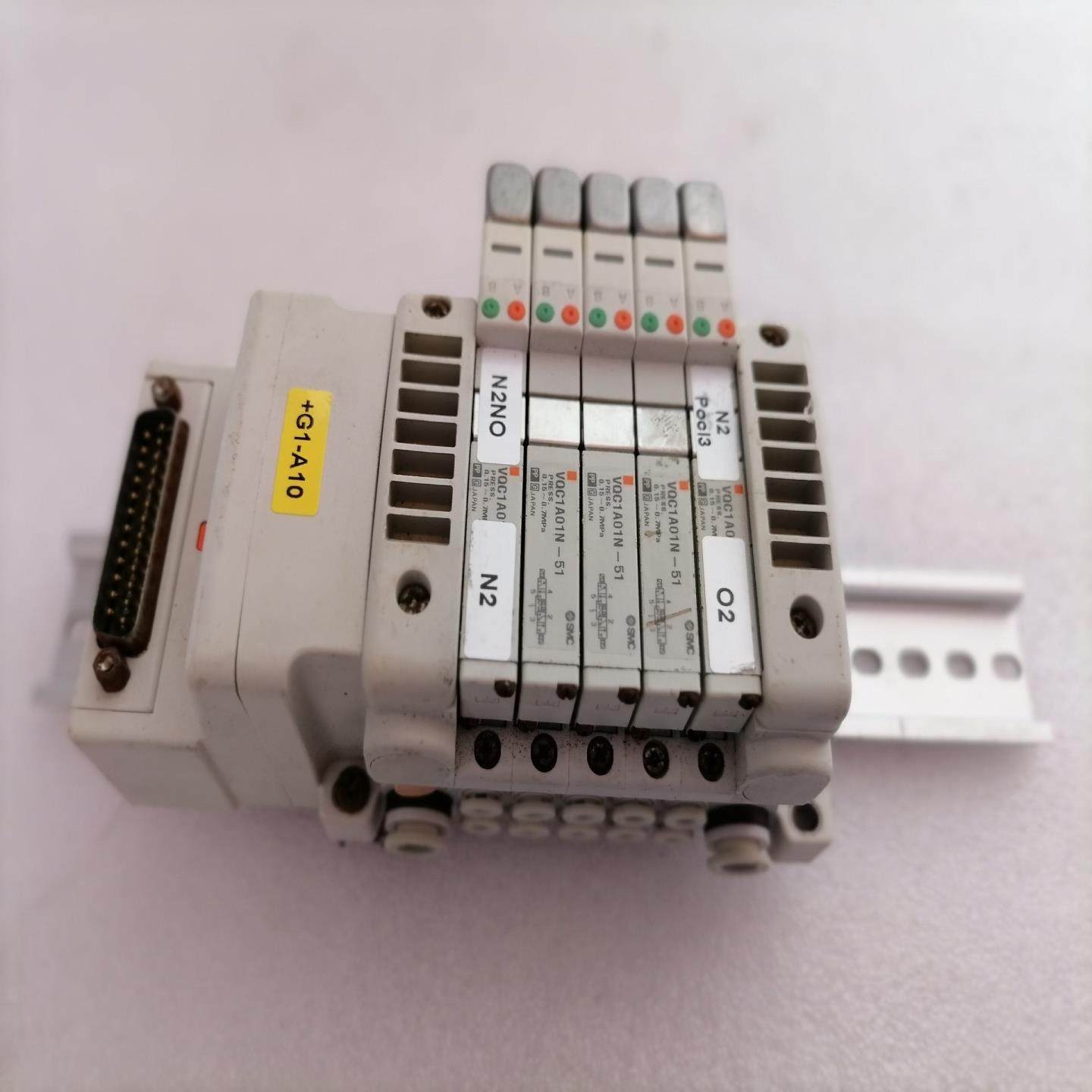 SMC电磁阀岛VV5QC1-LN0097  VQC1A01N