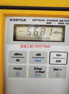 【荣强工控】hp惠普 E5970A 手持光功率计，成色不错，