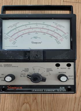 【工控自动化】辛普森美国SIMPSON228泄漏电流议价