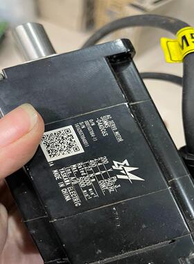 安川400w伺服电机SGMMS-04ADC6S，通电有异响，