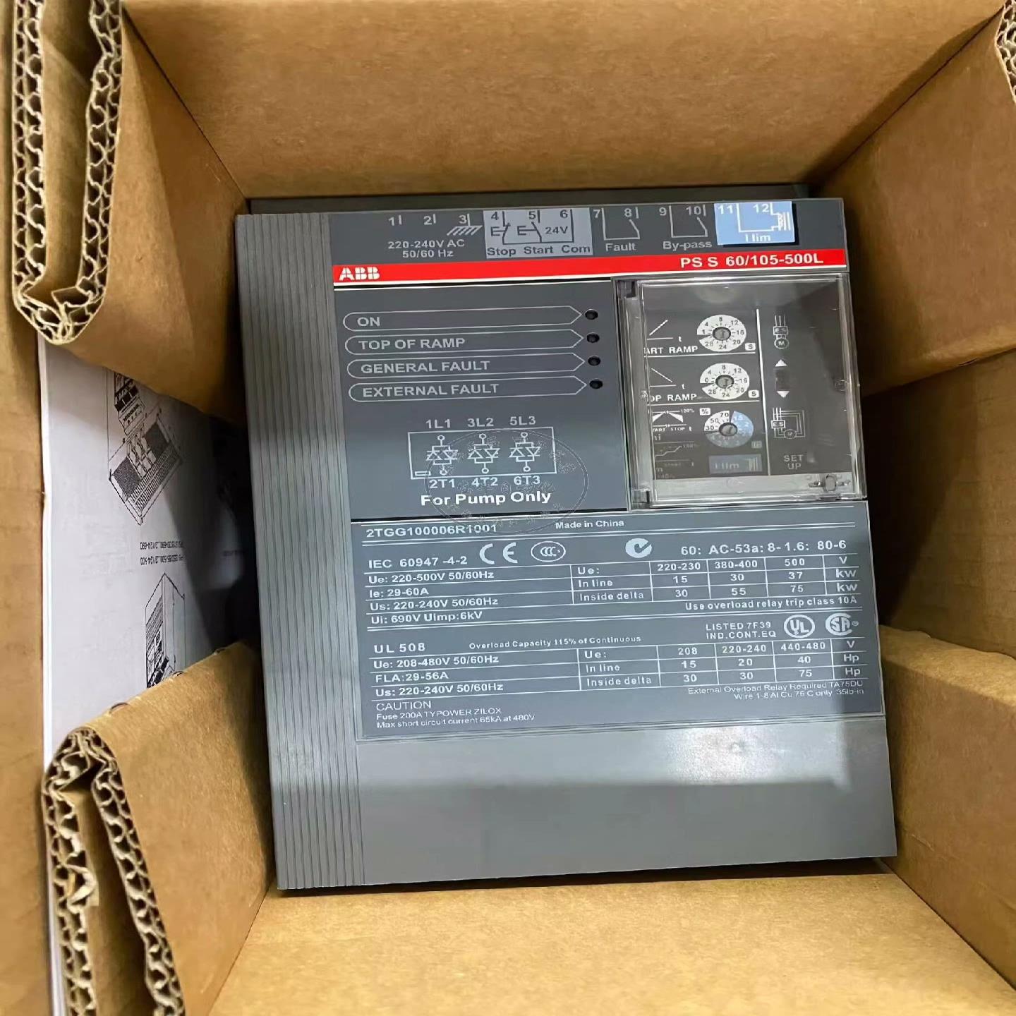 ABB软启动器PSS 50/85-500L