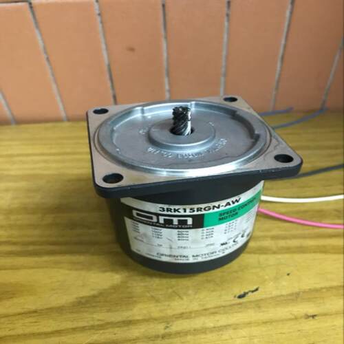 东方3RK15RGN-AW减速电机 可配3GN减速器 OM 拆机 议价
