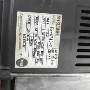 带电机运行正常 2.2K A740