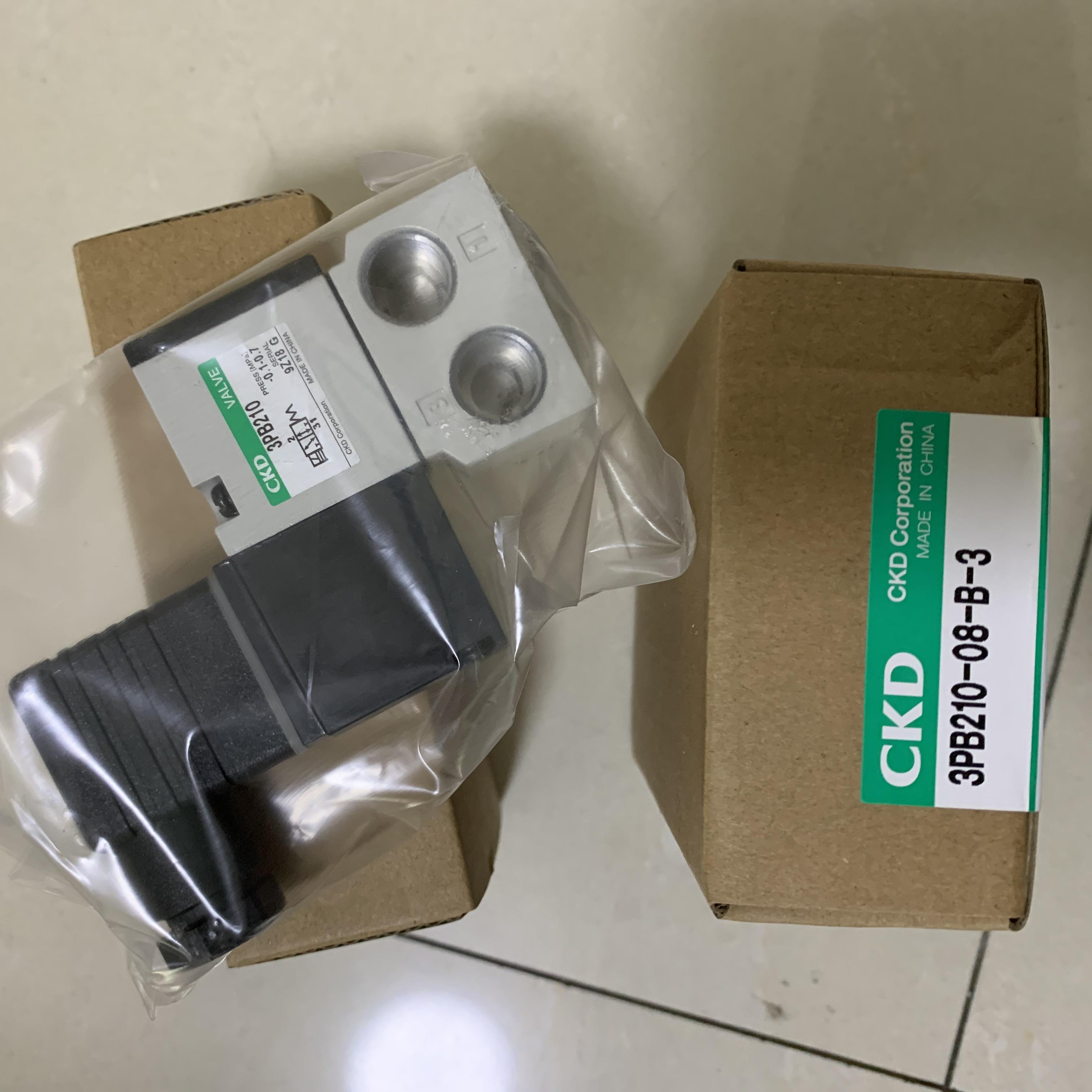 CKD电磁阀3PB210-08-B-3 3PB219-00-B-3 DC24V议价