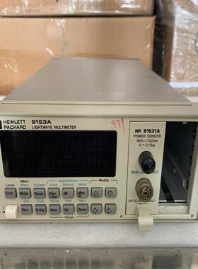 （请询价）HP8153a+81531A光功率计。议价