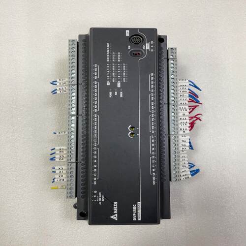 DVP48EC00R3  台达PLC，功能不，成