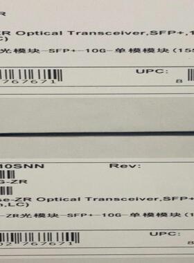 华为 02310SNN SFP-10G-ZR 万兆80Km光