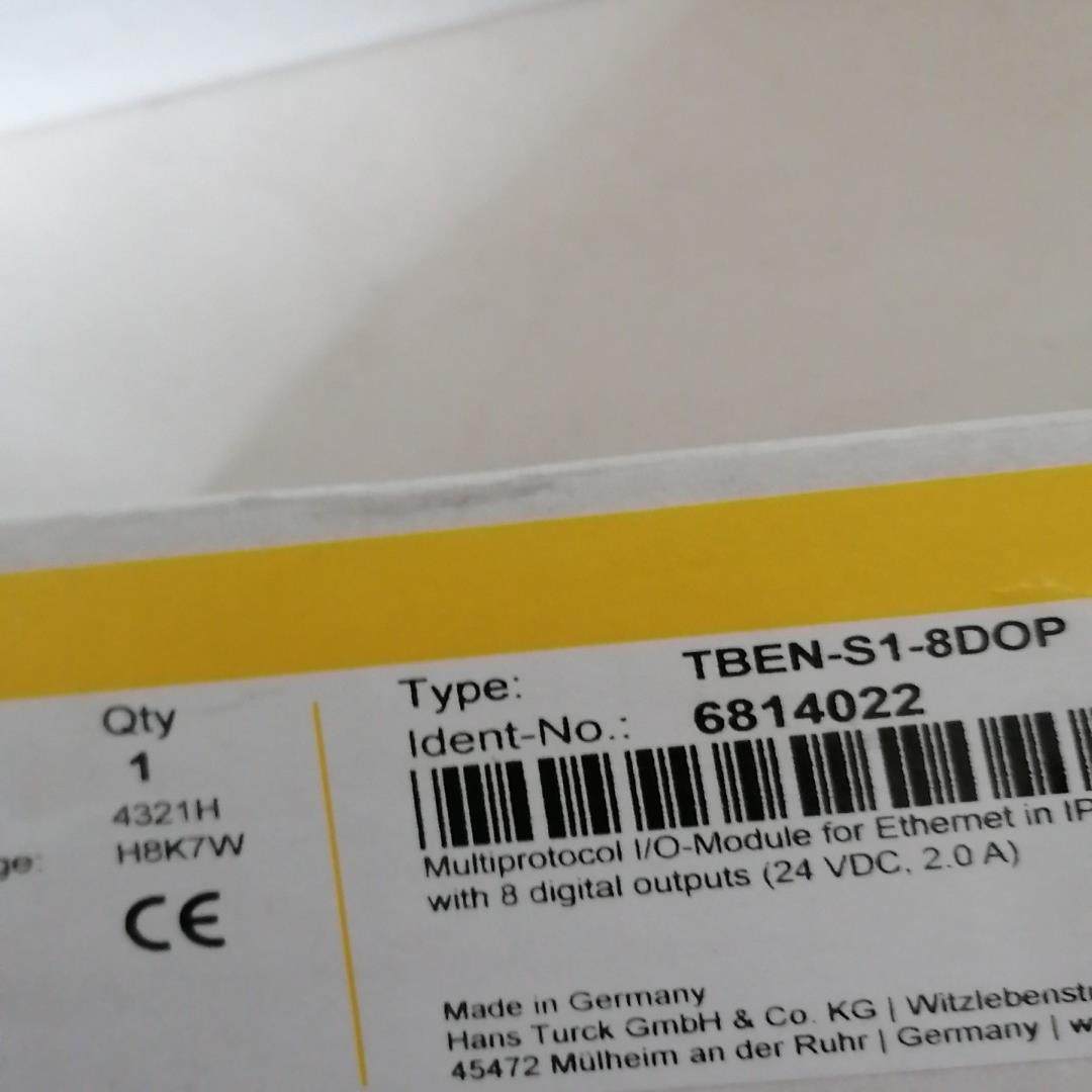 6814022图尔克模块TBEN-S1-8DOP全新原图尔克