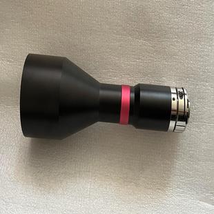 长工作距离双远心镜头视清opt工作距离320mm放大