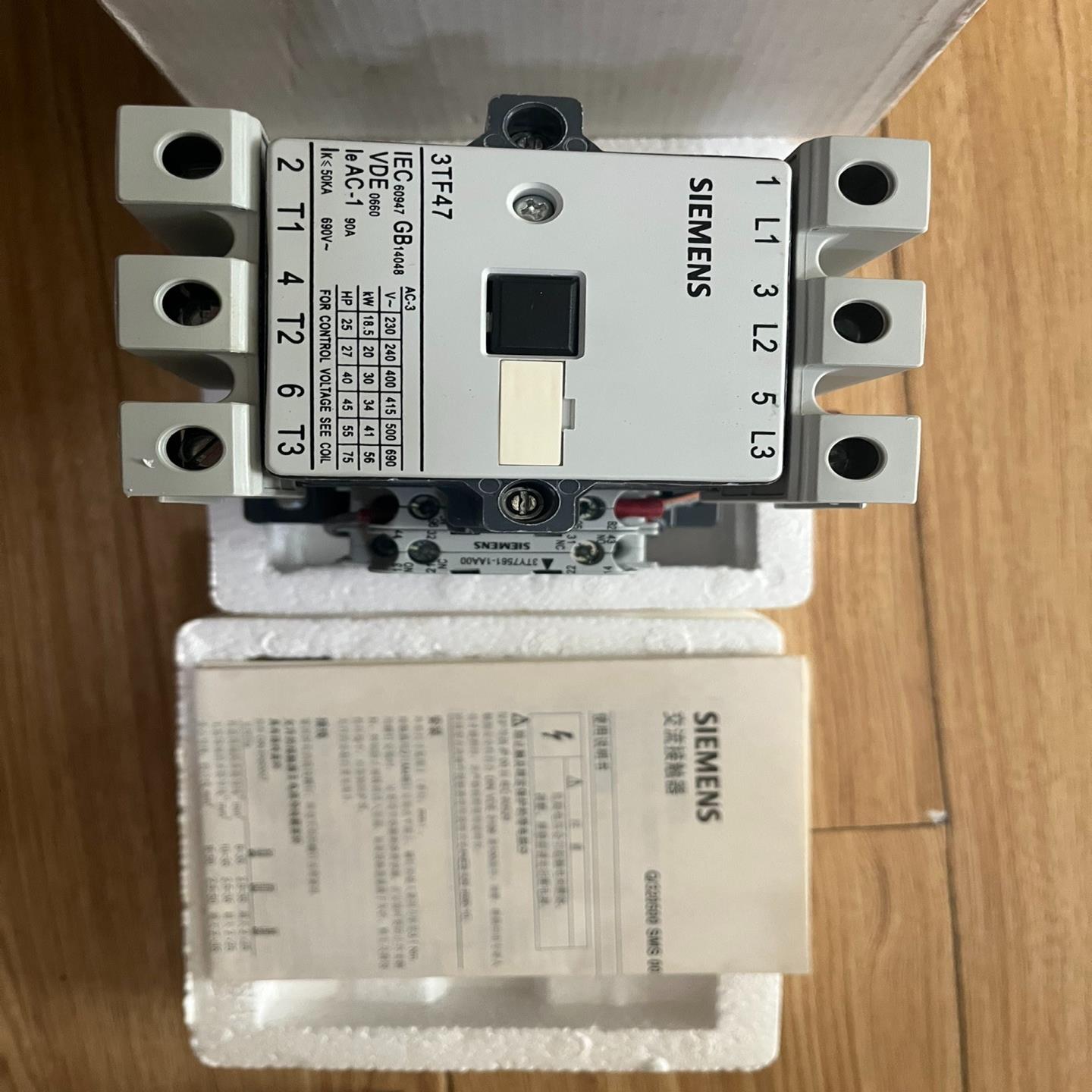 （设备配件）西门子交流接触器(3TF)3TS47 220V