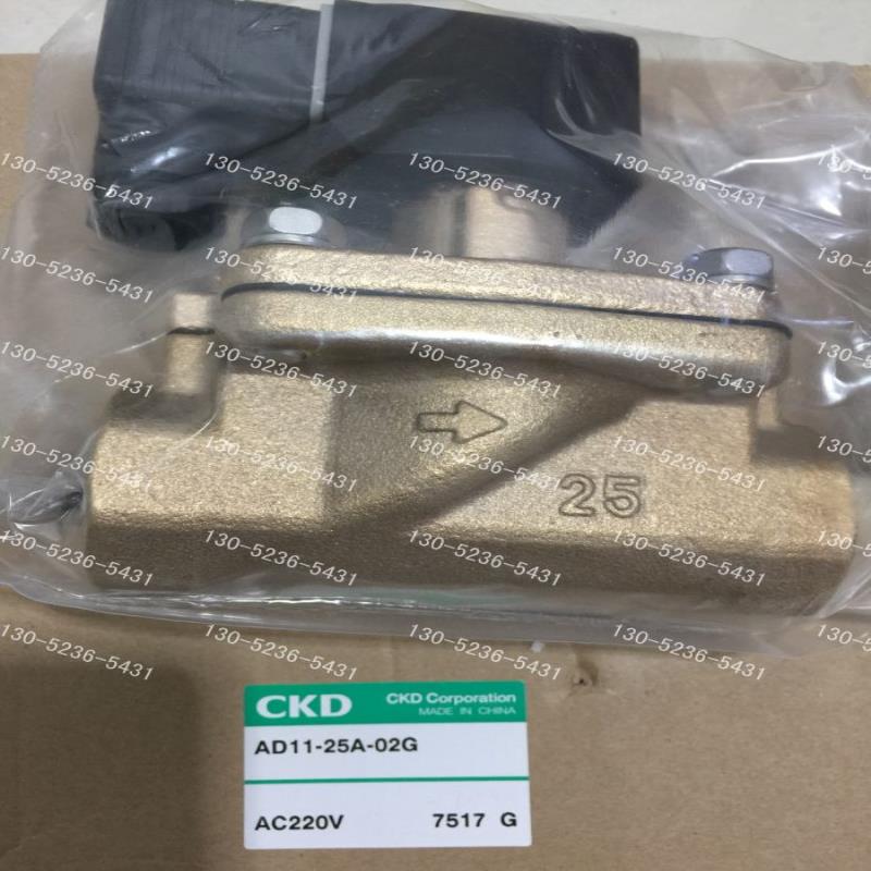 促销CKD电磁阀 AD11-25A-02E DC24V AC220V 议价