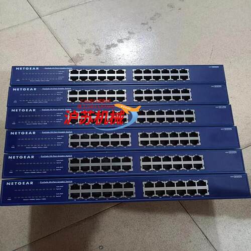 NETGEAR交换机JFS524，九成新，功能正常，