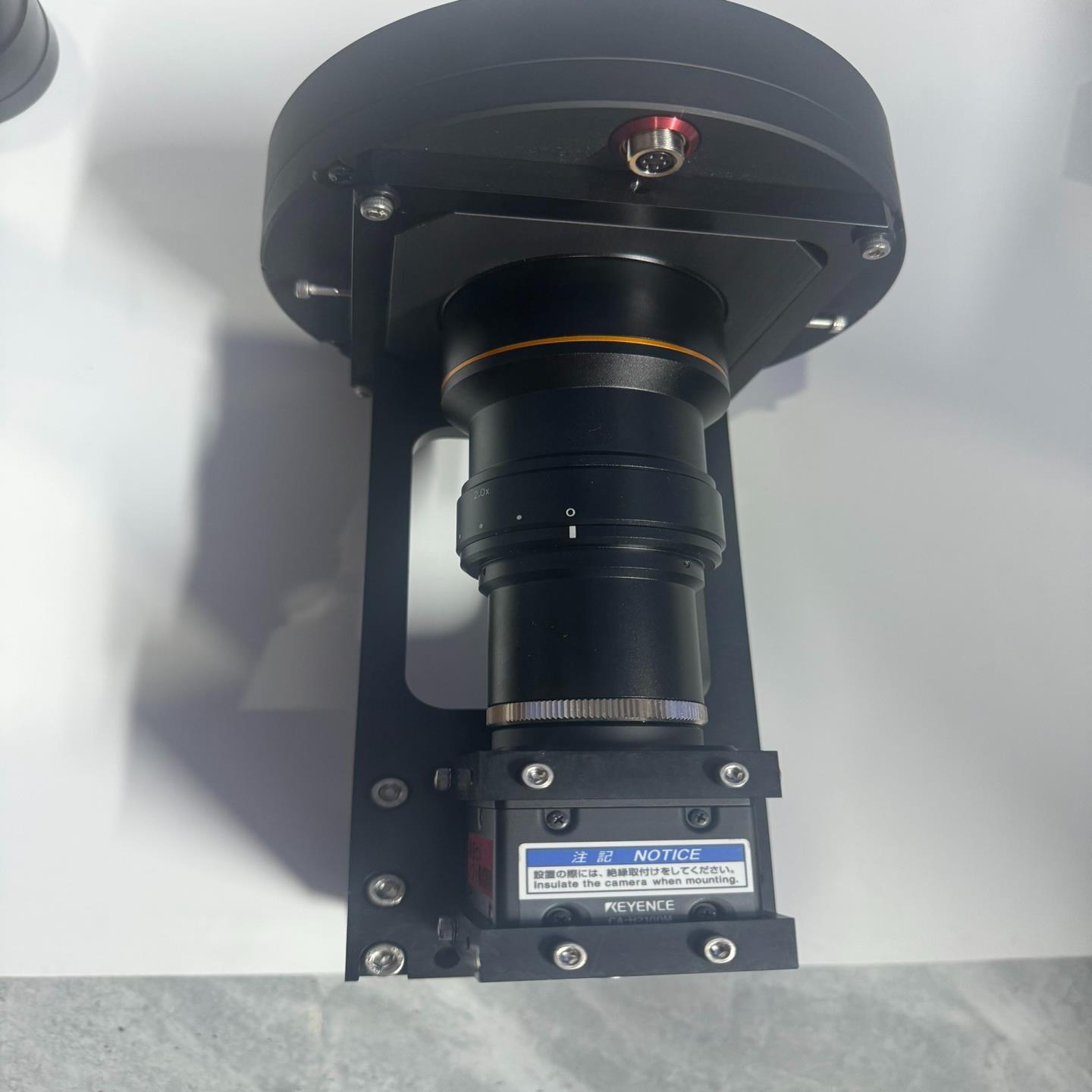 基恩士相机CA-H2100M，环形光源CA-DRW10X加镜