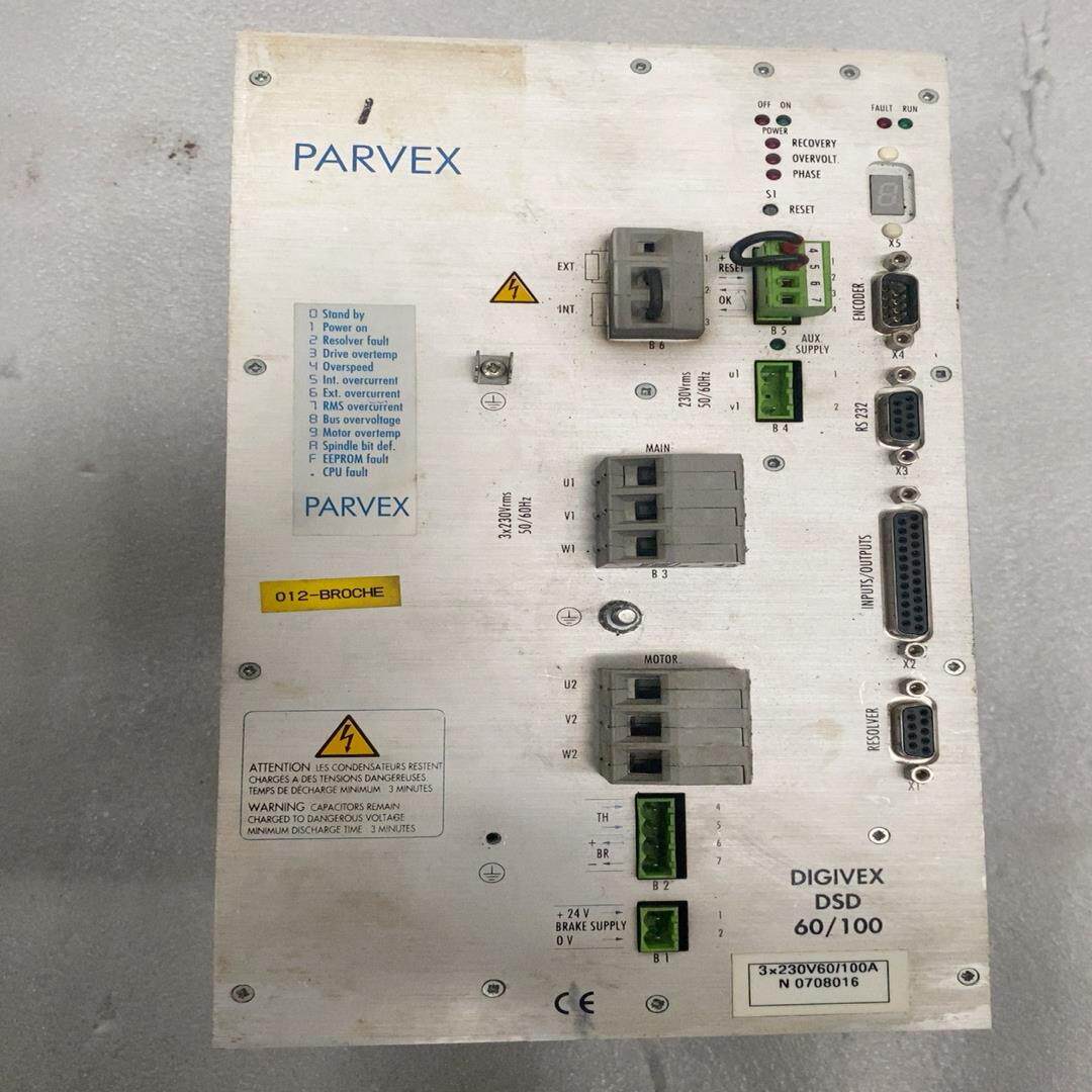 PARVEX伺服驱动器60/100，DSD13060成色