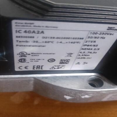 （设备配件）霍科德IC40A2A执行器