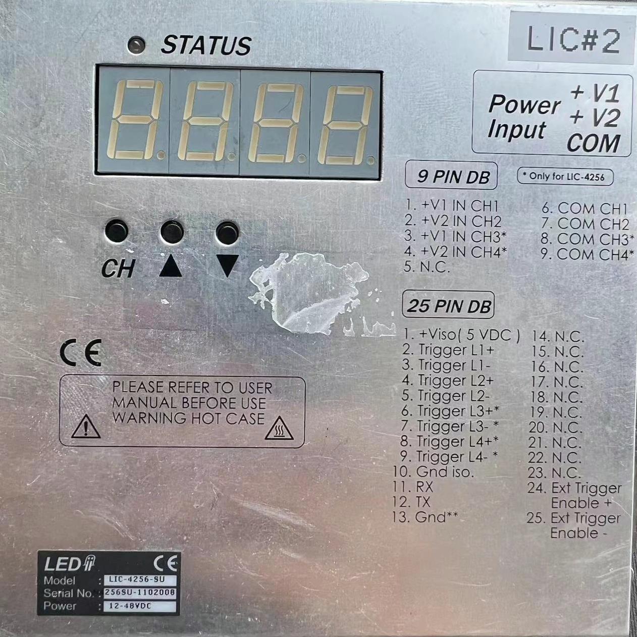 猎鹰光源控制器FALCON.V2LIC- 4256-SU 拆