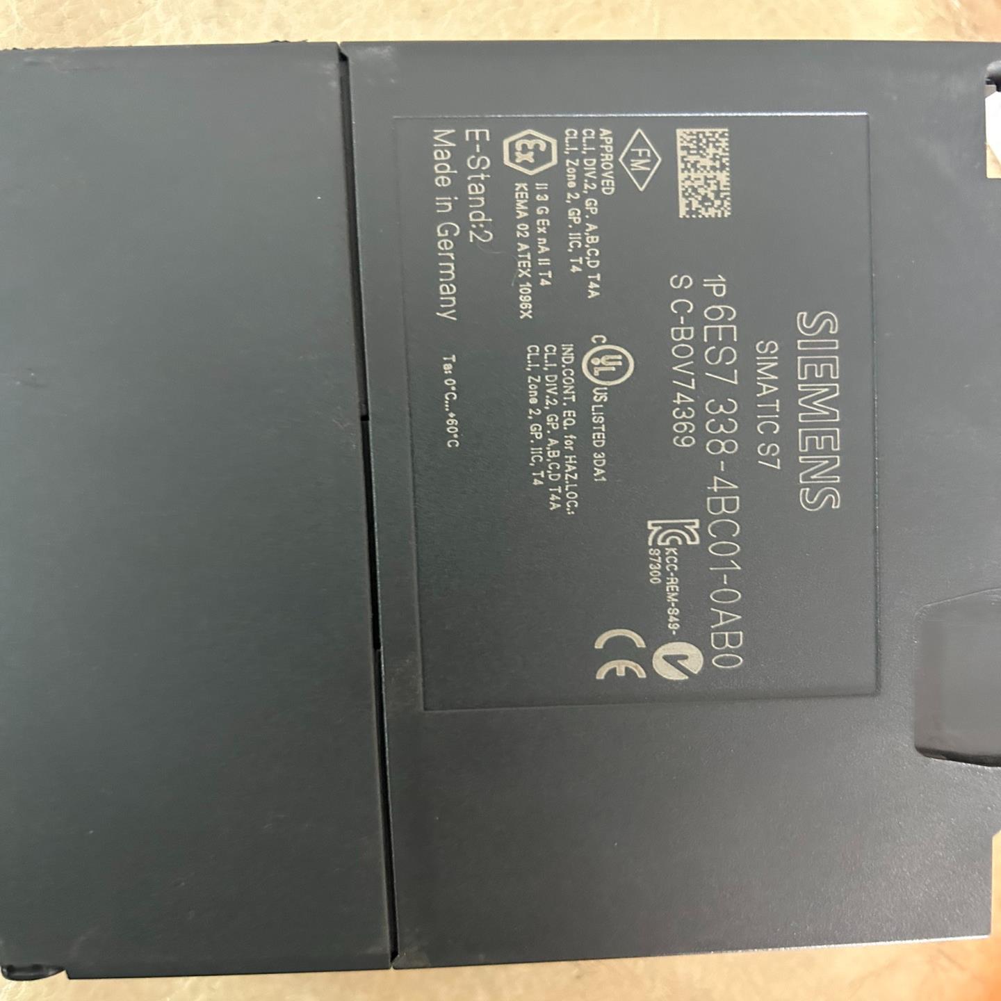 （设备配件）-西门子338正常0BC01  拍摄实物功能4AB0-