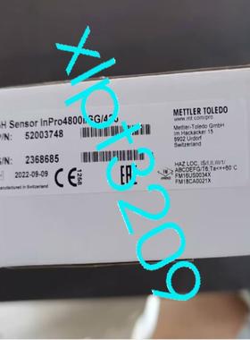 原装供应inpro4800i/SG/425 52003748 Mettler-Toledo ph 电极