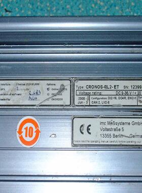 （设备配件）IMC CRONOS-PL2 实时信号处理数据记录仪，成色如