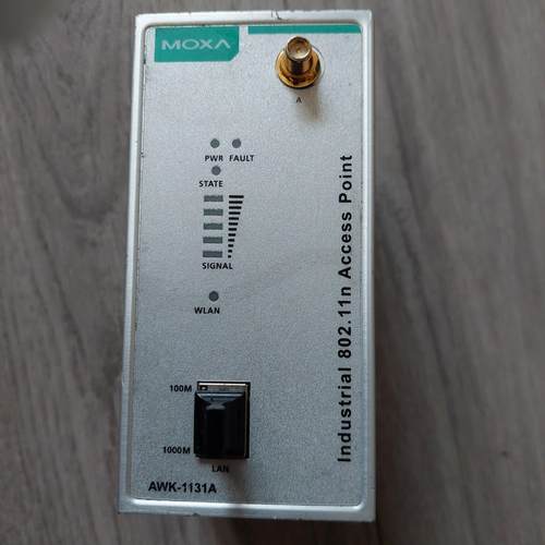 MOXA摩莎无线AP：AWK-1131A二手拆机。成色实拍见