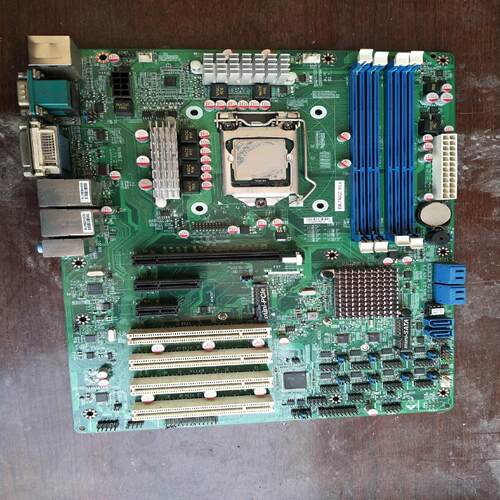 （设备配件）  H81工控机.双网卡EB V1750主板G20工业设备-