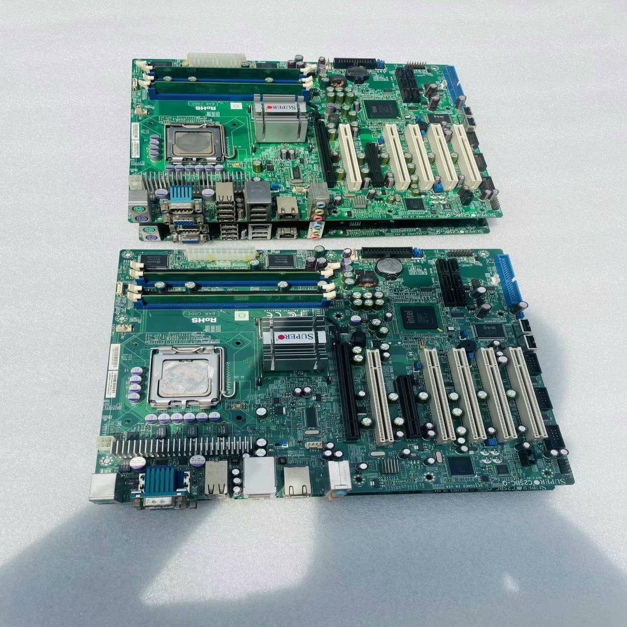 超微C2SBC-Q 主板 775针服务器主板 5个PCI 工