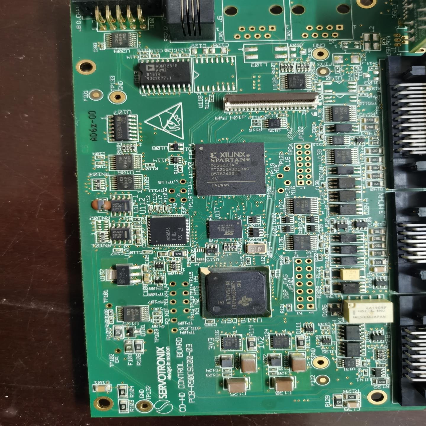 [德峰]R90CSC00-03，XC3S200A，ADS8548，3