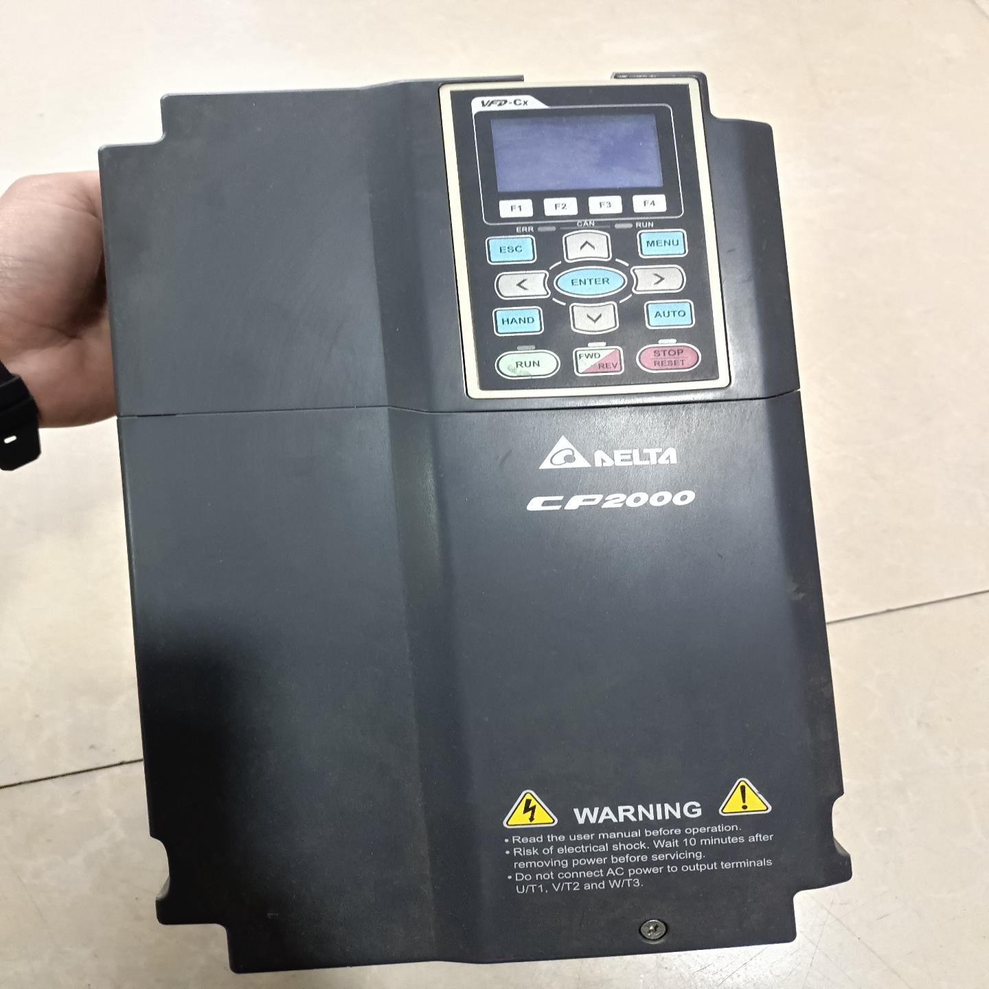 [德峰]拆机台达15kw变频器VFD150CP43B-21