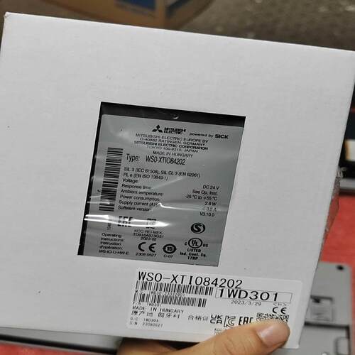 议~三菱安全控制模块WS0-XTIO84202