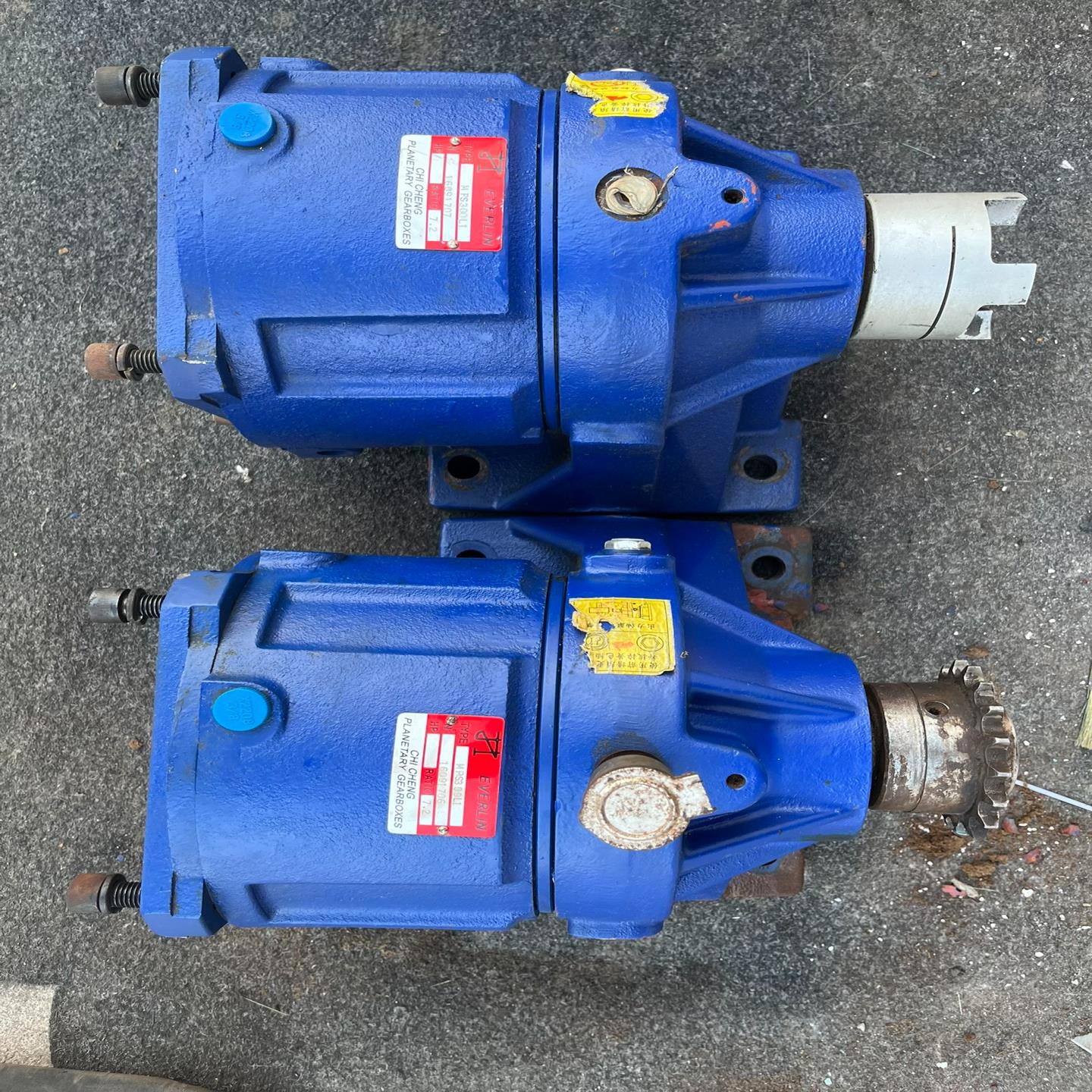 台湾机诚EVERLIN伺服减速机MPS300L1卧式。