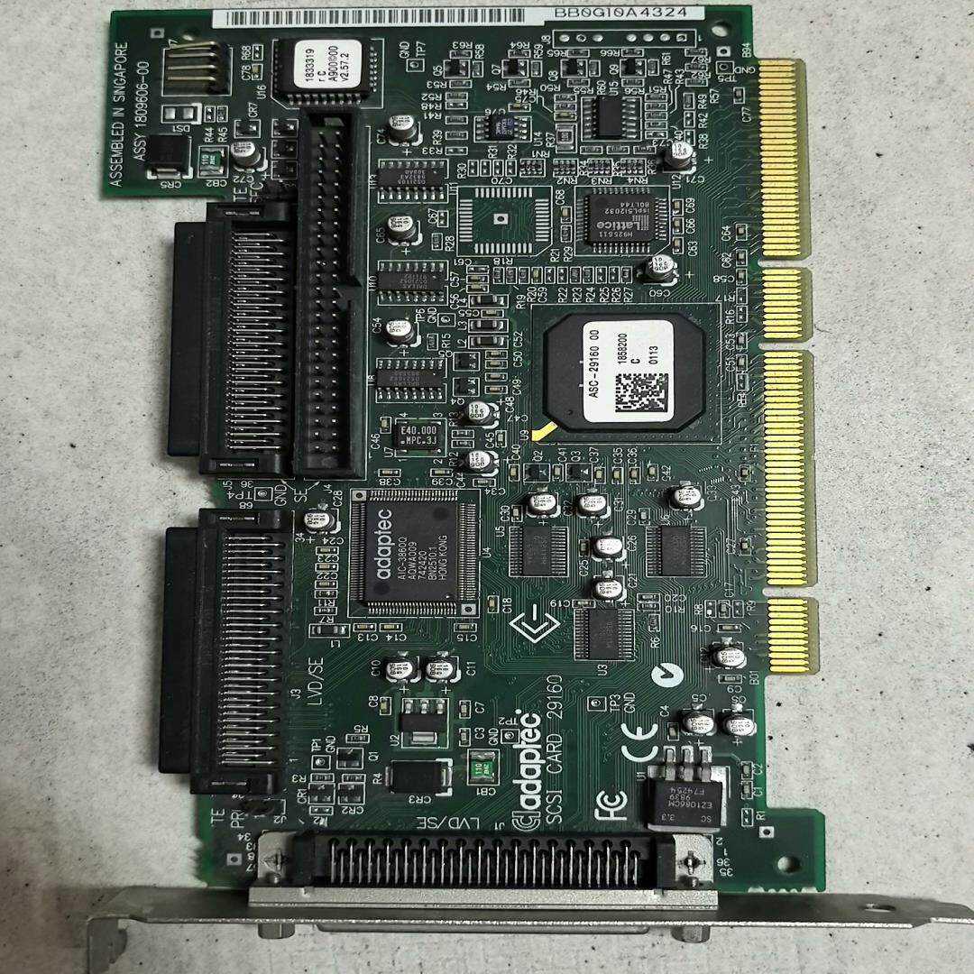 (设备配件)adaptec 29160 scsi卡,实物拍摄,功能正常!
