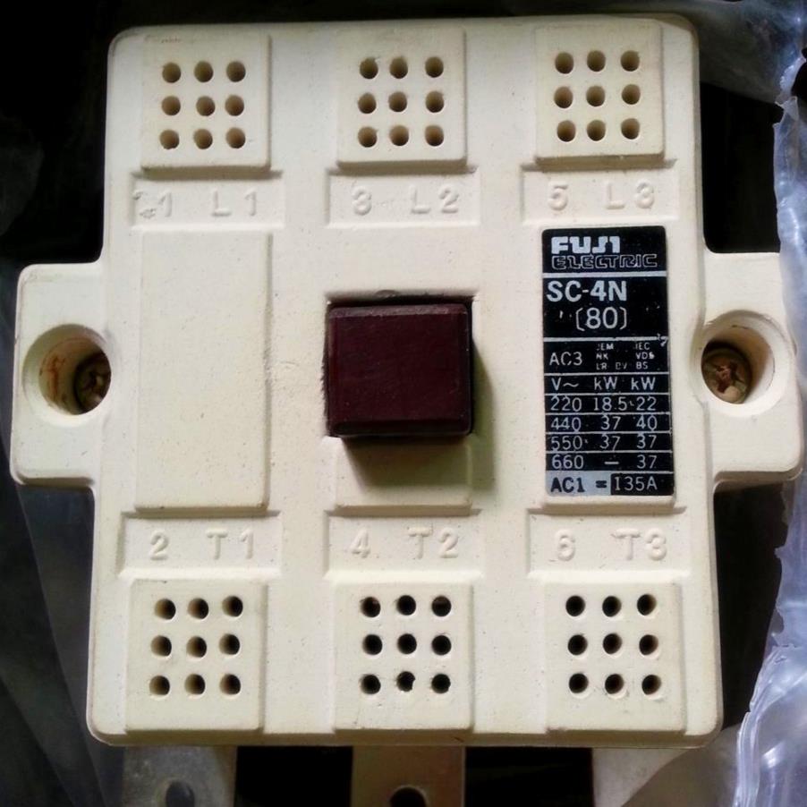 【】进口富士交流接触器SC-4N 线圈电压AC/DC220V