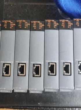 网口模块qj71e71 100 成色新很能正常  有需要